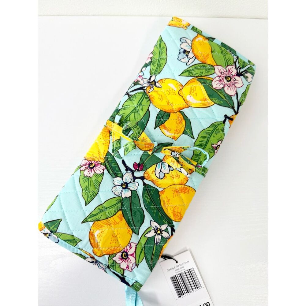 Vera Bradley Curling & Flat Iron Cover Lemon Grove NWT‎